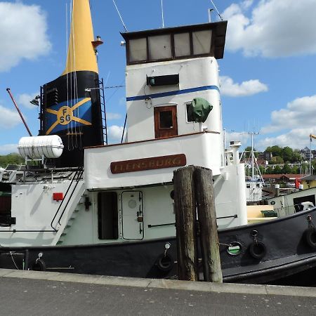 Apartamento Kapitainskoje Direkt Am Hafen Flensburgs Exterior foto